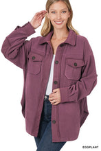 Load image into Gallery viewer, OVERSIZED BASIC FLEECE SHACKET
