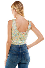 Load image into Gallery viewer, Multicolor Sequin Bodysuit
