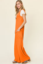 Load image into Gallery viewer, Double Take Full Size Sleeveless Wide Leg Jumpsuit with Pockets
