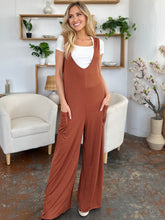 Load image into Gallery viewer, Double Take Full Size Sleeveless Wide Leg Jumpsuit with Pockets
