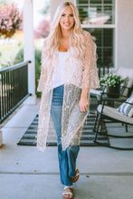 Load image into Gallery viewer, Sequin Open Front Sheer Cardigan
