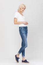 Load image into Gallery viewer, HIGH RISE ANKLE SKINNY HEM DETAILS
