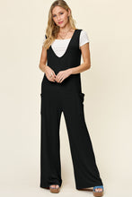 Load image into Gallery viewer, Double Take Full Size Sleeveless Wide Leg Jumpsuit with Pockets
