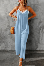 Load image into Gallery viewer, Full Size Spaghetti Strap Wide Leg Jumpsuit
