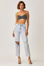 Load image into Gallery viewer, RISEN High Rise Distressed Relaxed Jeans
