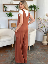 Load image into Gallery viewer, Double Take Full Size Sleeveless Wide Leg Jumpsuit with Pockets
