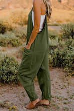 Load image into Gallery viewer, Double Take  V-Neck Sleeveless Jumpsuit with Pocket
