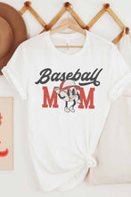 Load image into Gallery viewer, BASEBALL MOM GRAPHIC TEE
