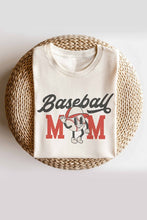 Load image into Gallery viewer, BASEBALL MOM GRAPHIC TEE
