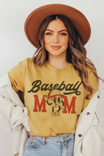 Load image into Gallery viewer, BASEBALL MOM GRAPHIC TEE
