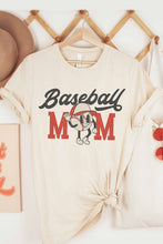 Load image into Gallery viewer, BASEBALL MOM GRAPHIC TEE
