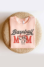 Load image into Gallery viewer, BASEBALL MOM GRAPHIC TEE
