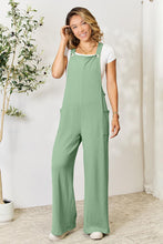 Load image into Gallery viewer, Double Take Full Size Wide Strap Overall with Pockets
