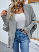 Load image into Gallery viewer, Dolman Sleeve Open Front Cardigan
