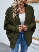 Load image into Gallery viewer, Dolman Sleeve Open Front Cardigan
