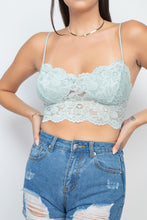 Load image into Gallery viewer, Cami Floral Lace Bralette Top
