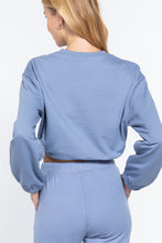 Load image into Gallery viewer, Adjustable Waist French Terry Top
